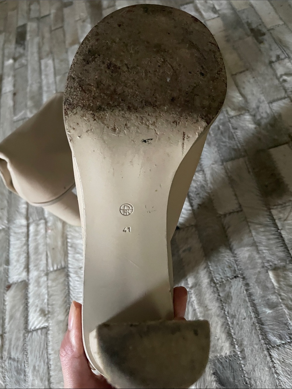 THE ROW teatime buttoned booties sz41 Women's Beige  Ankle Bootie - Picture 6 of 12